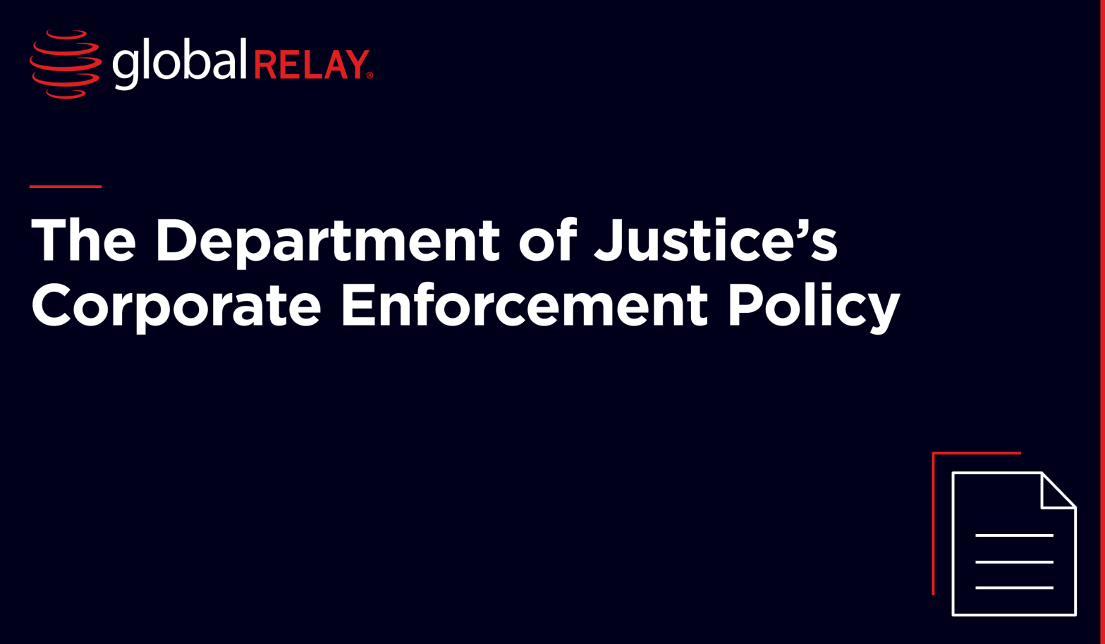 What the DOJ’s 2026 Corporate Enforcement Policy update means for compliance teams