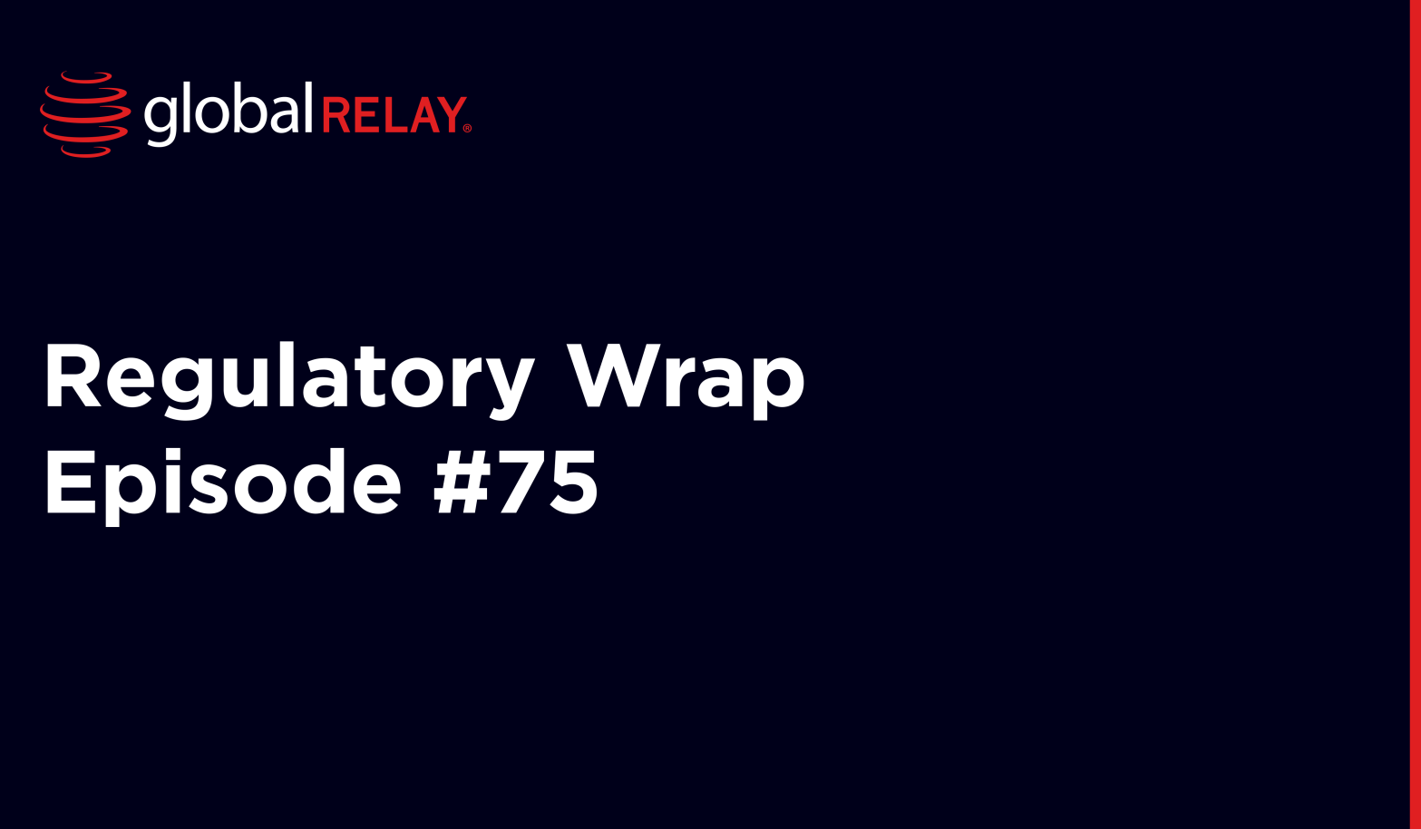 Regulatory Wrap episode 75: SEC 2026 Examination Priorities  