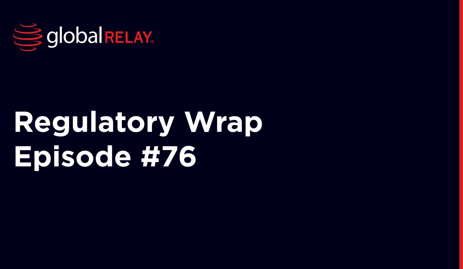 Regulatory Wrap episode 76: FCA NFM final rules    