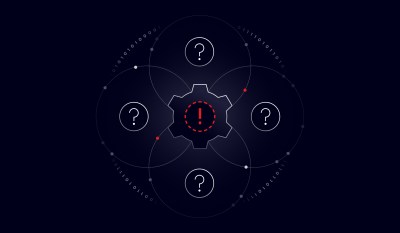 An image of icons representing third-party risk